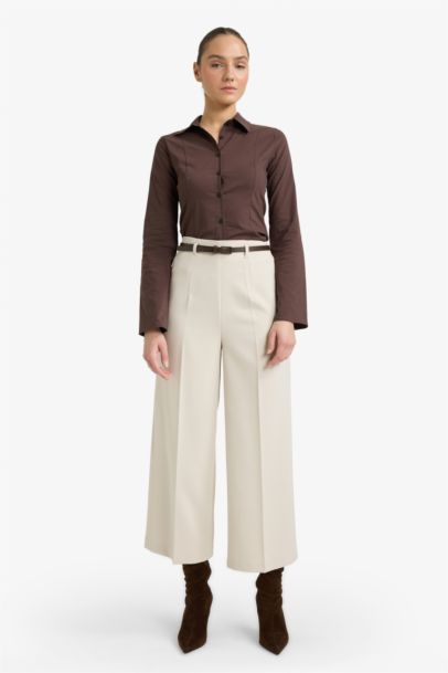 Culotte Fit Double Pocket Trousers