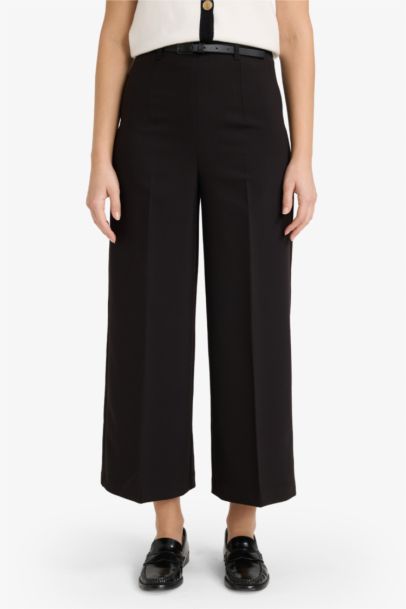 Culotte Fit Double Pocket Trousers