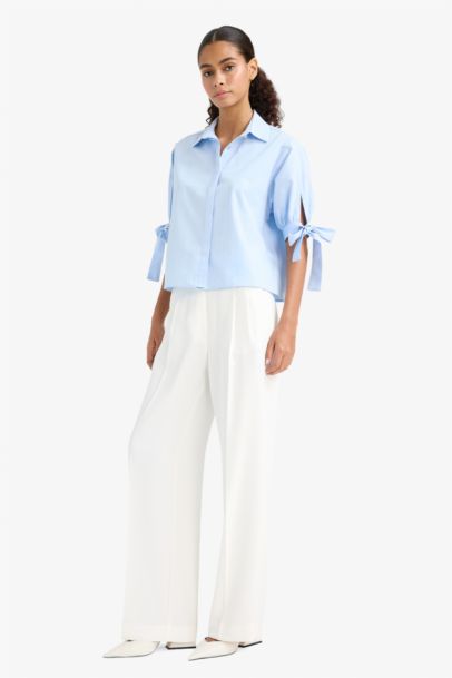 Regular Fit Poplin Long Sleeve Shirt