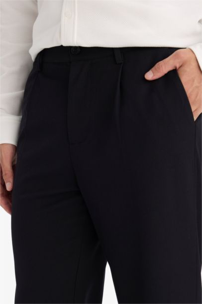 Straight Fit Trousers