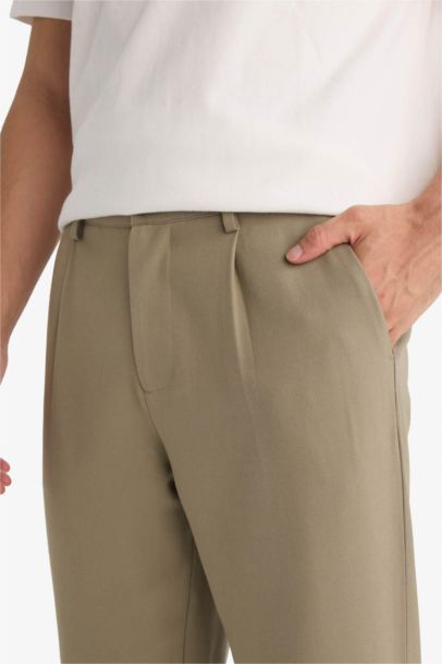 Straight Fit Trousers