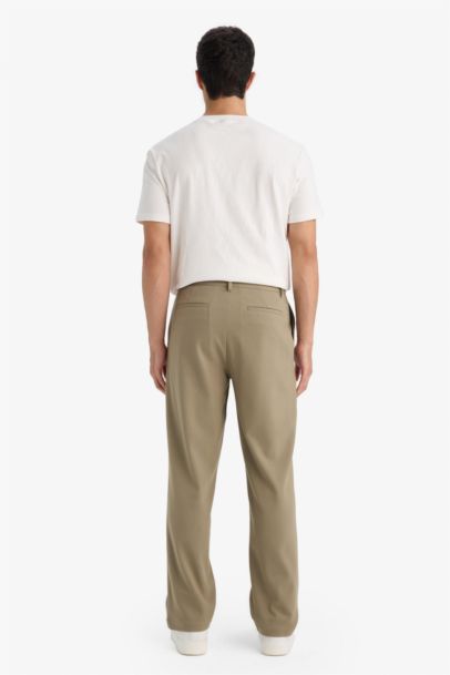 Straight Fit Trousers