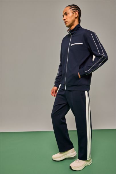 Standard Fit High Neck Sweatshirt