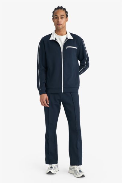 Standard Fit High Neck Sweatshirt