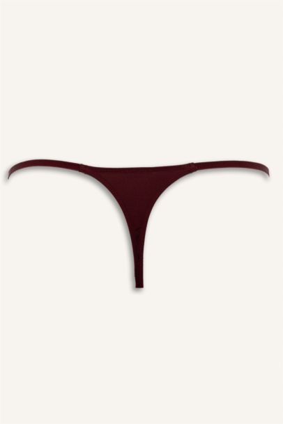 Satin Lace Detail Slip Panty