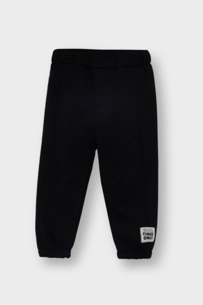 Lot de 2 Joggings à taille élastique avec étiquette tissée pour bébé garçon