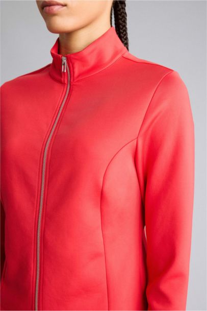 كارديجان سكوبا بياقة عالية وقصة عادية