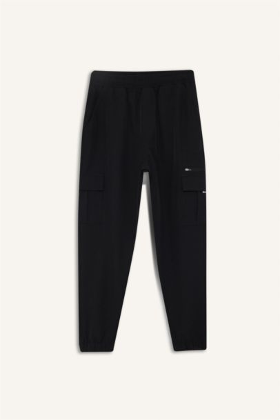 Standard Fit Woven Jogger Pants