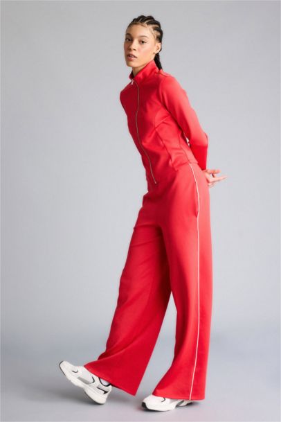 Wıde Leg Skuba Dalgıç Kumaş Sporcu Pantolon