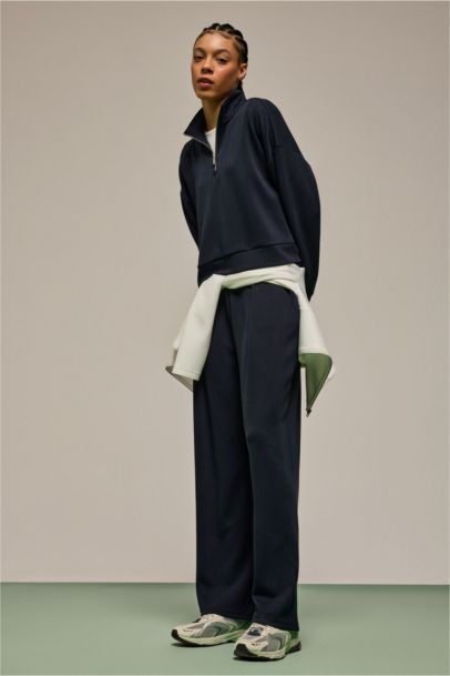 Wide Leg Modal Sports Sweatpants