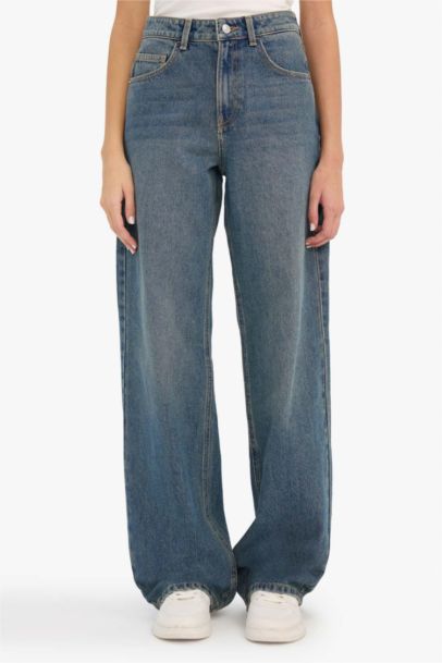 Straight Wide High Waist Wide Leg Jeans