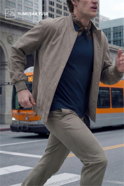 Slim Fit Lined Jacket