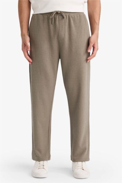 بنطلون قصة عادية وخصر برباط