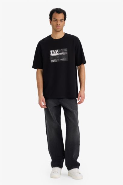 تيشيرت أوفر سايز قابل للتنفس