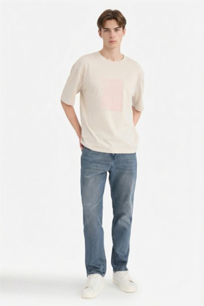 %100 Pamuk Boxy Fit Tişört