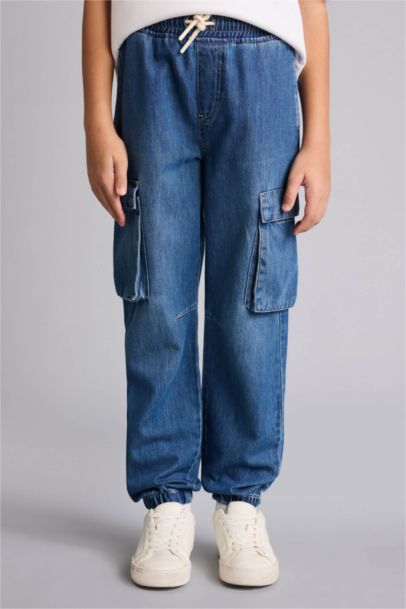 Jogger Fıt Jean Pantolon Erkek Çocuk