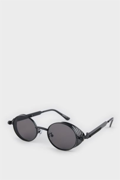 DCEY x DeFacto Kadın Metal Çerçeveli Yuvarlak Cam Güneş Gözlüğü