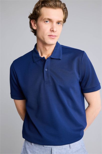 Man Short Sleeve Polo T-Shirt