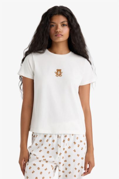 Fall in Love Regular Fit Short Sleeve 2 Piece Set