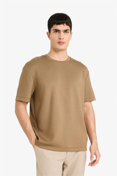 Regular Fit Crew Neck Short Sleeve T-Shirt