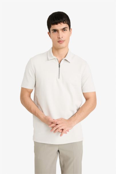 Man Short Sleeve Polo T-Shirt