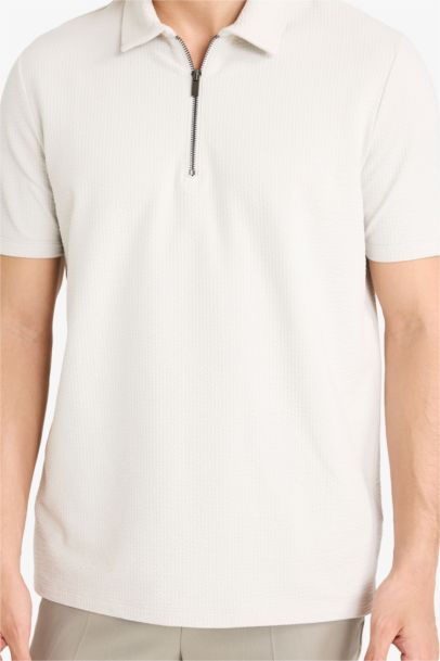 Man Short Sleeve Polo T-Shirt