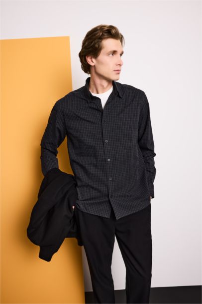 Рубашка с принтом Regular Fit