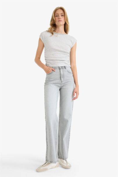 Slim Fit Ribana Boat Collar Tank Top