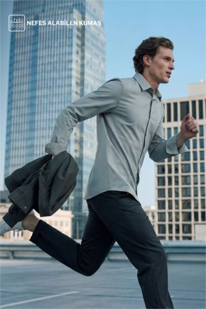 Man Long Sleeve Shirt