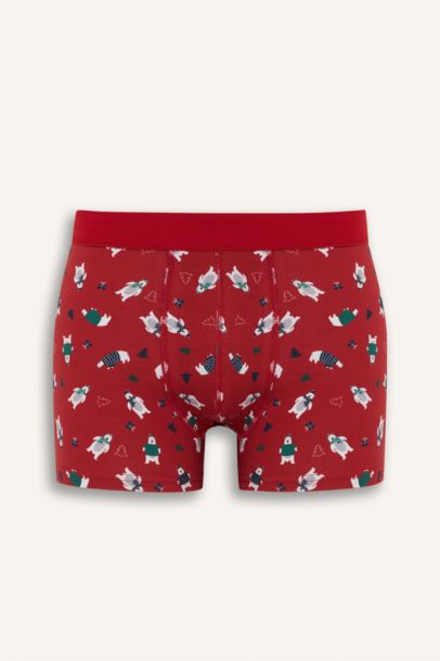 Christmas Themed Regular Fit Boxer