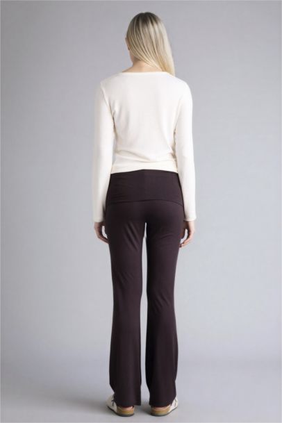 İspanyol Paça Tayt Pantolon