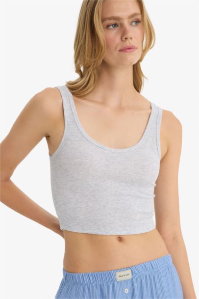 Fall in Love Ribbed Tank Top