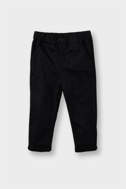 Yılbaşı Temalı 2'li Takım Desenli Gömlek Pantolon Erkek Bebek