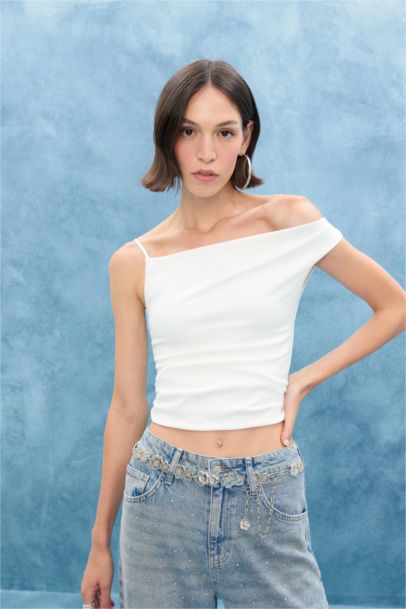 Kadın Çiçekli Silver Bel Zinciri