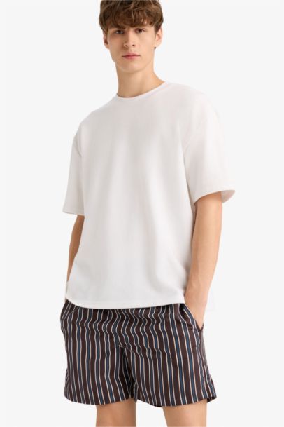 Mesh Lined Micro Swim Shorts