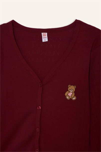 Long Sleeve Top and Bottom 2 Piece Pajama Set