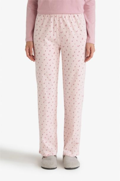 Fall in Love Regular Fit Top Bottom 2 Piece Pajama Set