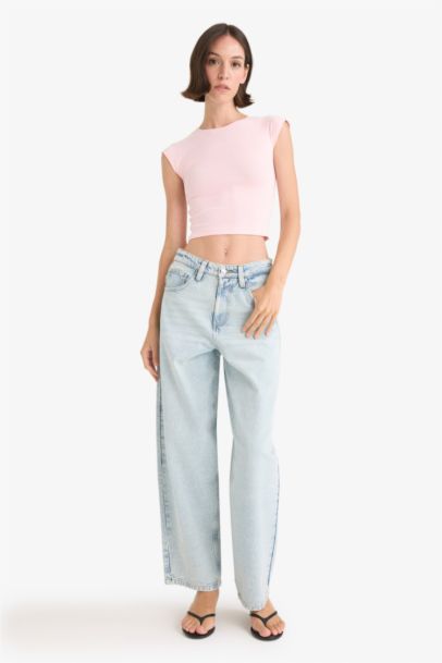 Slim Fit Crew Neck Short Sleeve T-Shirt