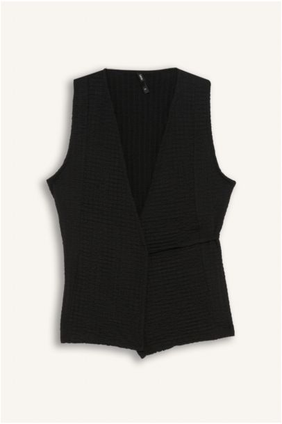 كيمونه منسوج مخصر