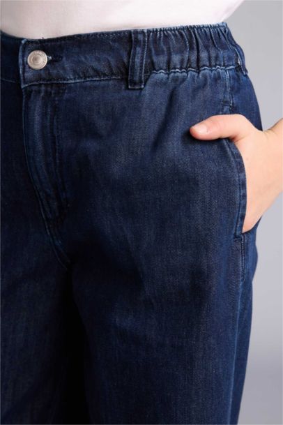 بنطرون جينز بناتي قصة مريحة