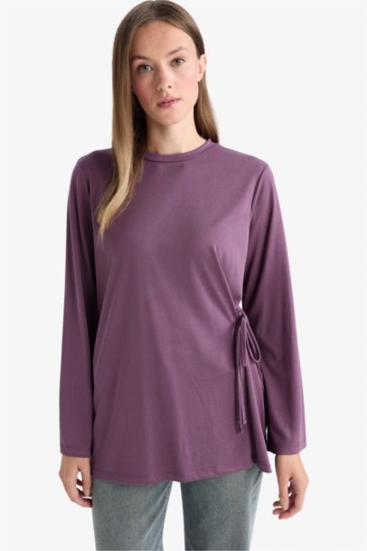 Regular Fit Modal Long Sleeve Tunic