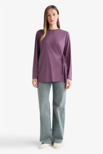 Regular Fit Modal Long Sleeve Tunic