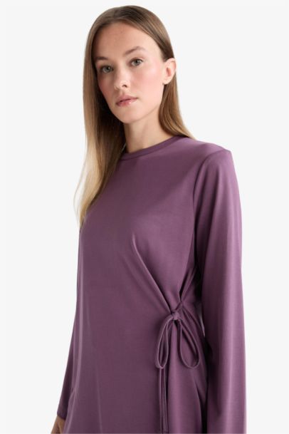 Regular Fit Modal Long Sleeve Tunic