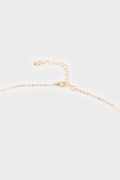 Woman Gold Necklace and Ring Set