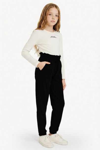Pantalon Jogging en jersey pour fille