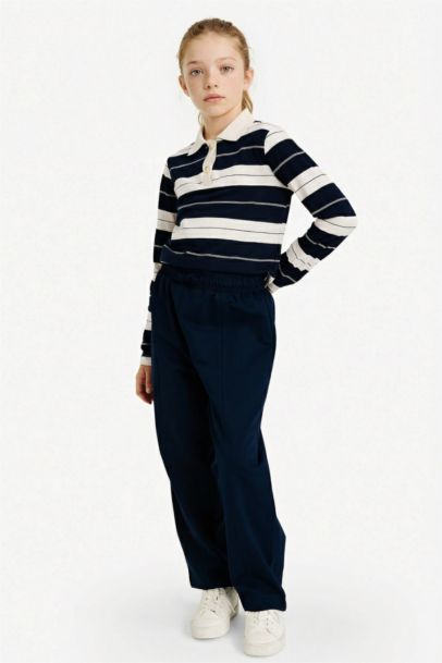 Pantalon Coupe barrel pour fille