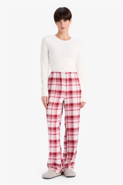 Regular Fit Flanel Bottom