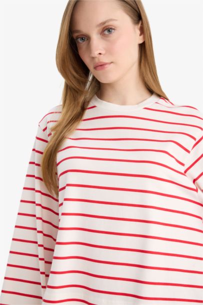 Regular Fit Striped Tunic