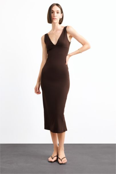 Sleeveless Midi Dress