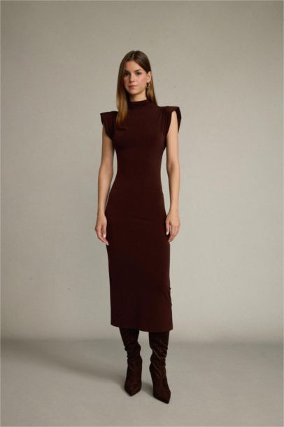 فستان طويل نص ردن